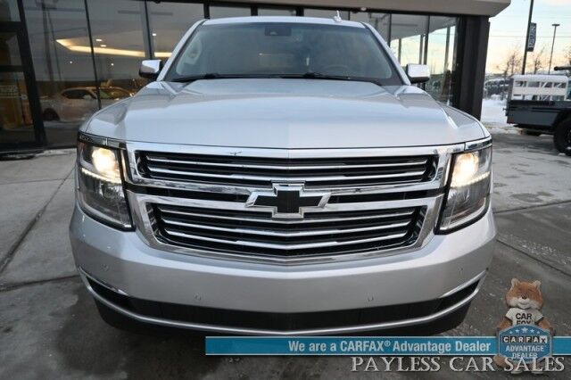 2018 Chevrolet Tahoe Premier / 4X4 / Auto Start / Heated & Cooled Leather Seats / Heated Steering Wheel / Bose Speakers / NAV / Lane Departure & Blind Spot Alert / Apple CarPlay & Android Auto / Back Up Cam / 3rd Row / Seats 7 Anchorage AK