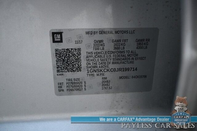 2018 Chevrolet Tahoe Premier Anchorage AK 2018 Chevrolet Tahoe Premier Anchorage AK