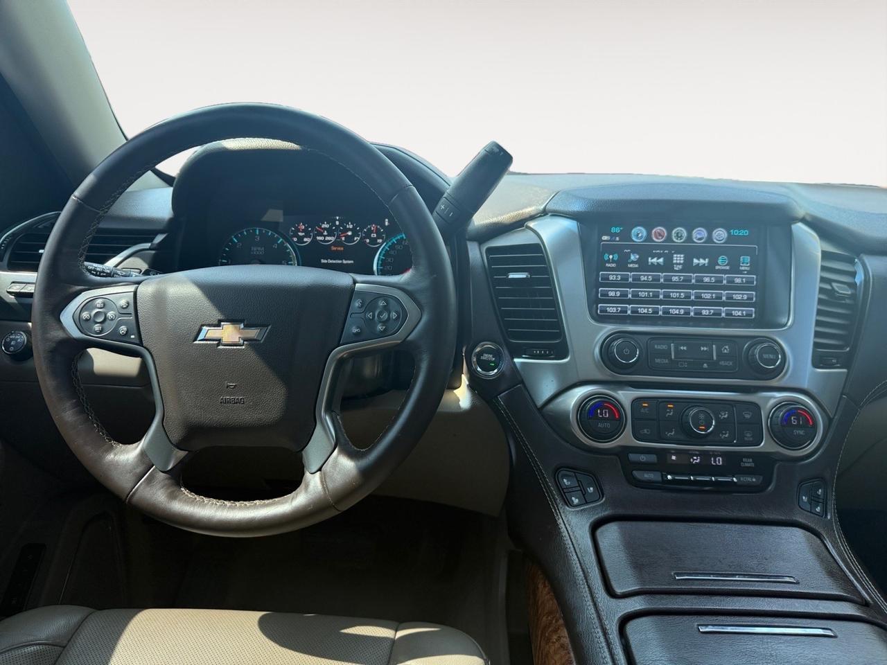 2018 Chevrolet Tahoe Premier, WIFI, BLUETOOTH, LUGGAGE RACK, CAPTAINS CHAIRS, 3RD ROW, HEATED/VENTILATED SEATS, HEATED REAR SEATS, BOSE SPEAKERS, RUNNING BOARDS, POWER LIFTGATE, SUNROOF, TOW PACKAGE, UNIVERSAL GARAGE DOOR OPENER, THE FAMILY VEHICLE YOU HAVE BEEN WAITING