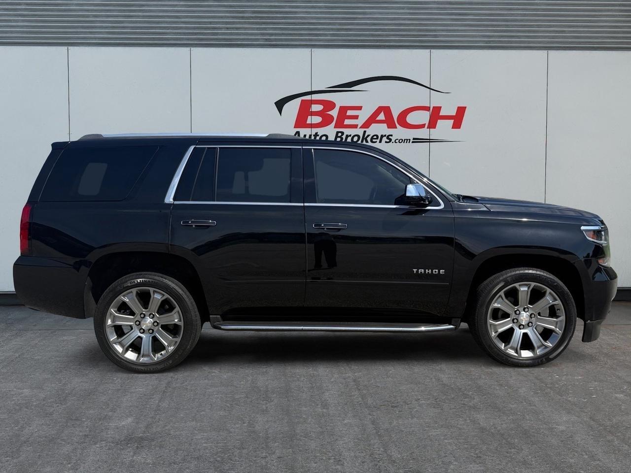 2018 Chevrolet Tahoe Premier, WIFI, BLUETOOTH, LUGGAGE RACK, CAPTAINS CHAIRS, 3RD ROW, HEATED/VENTILATED SEATS, HEATED REAR SEATS, BOSE SPEAKERS, RUNNING BOARDS, POWER LIFTGATE, SUNROOF, TOW PACKAGE, UNIVERSAL GARAGE DOOR OPENER, THE FAMILY VEHICLE YOU HAVE BEEN WAITING Norfolk VA