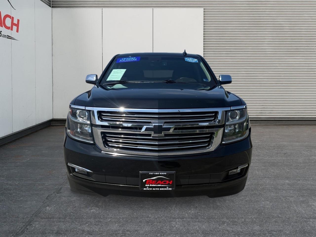 2018 Chevrolet Tahoe Premier, WIFI, BLUETOOTH, LUGGAGE RACK, CAPTAINS CHAIRS, 3RD ROW, HEATED/VENTILATED SEATS, HEATED REAR SEATS, BOSE SPEAKERS, RUNNING BOARDS, POWER LIFTGATE, SUNROOF, TOW PACKAGE, UNIVERSAL GARAGE DOOR OPENER, THE FAMILY VEHICLE YOU HAVE BEEN WAITING Norfolk VA