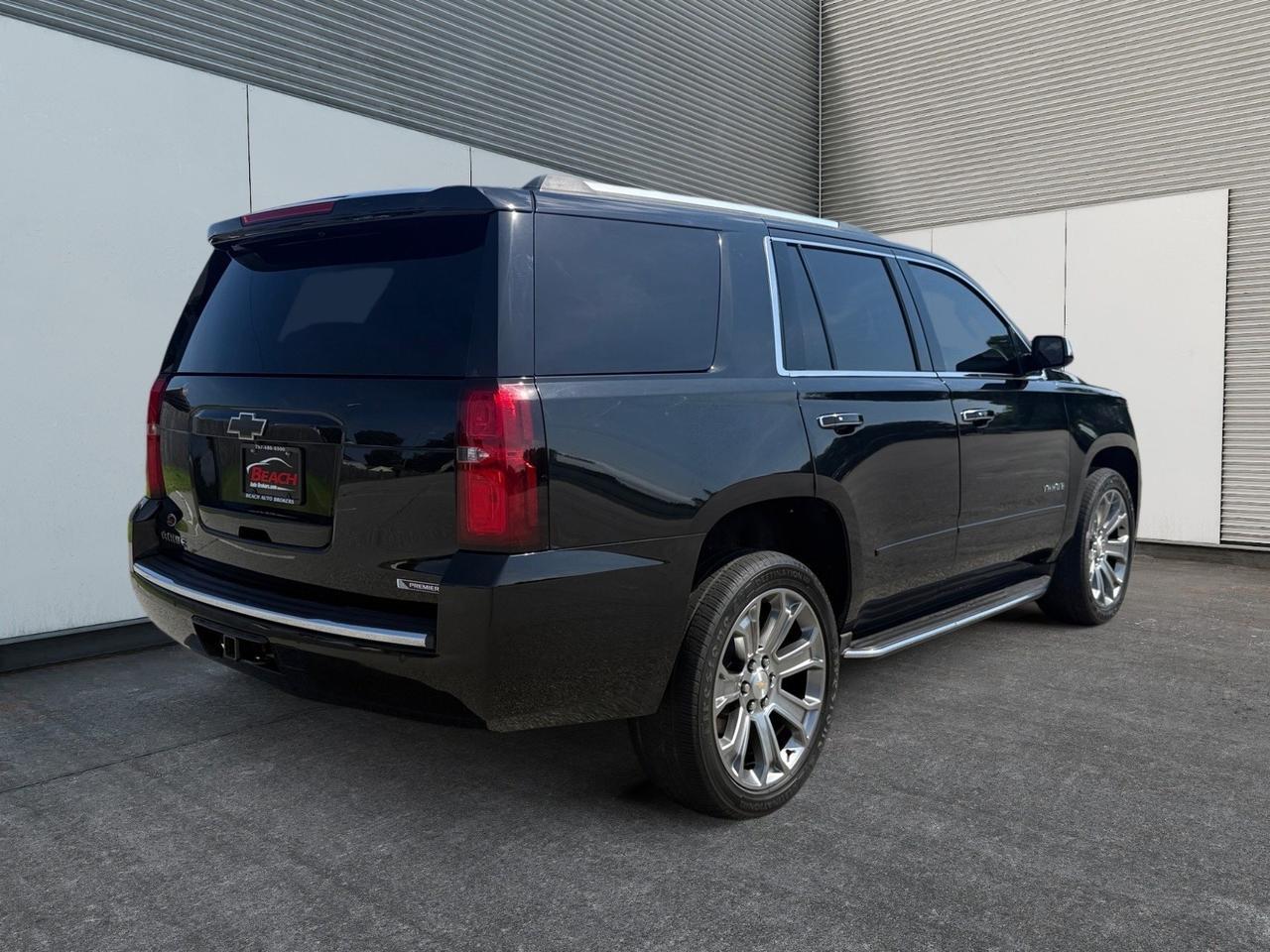 2018 Chevrolet Tahoe Premier, WIFI, BLUETOOTH, LUGGAGE RACK, CAPTAINS CHAIRS, 3RD ROW, HEATED/VENTILATED SEATS, HEATED REAR SEATS, BOSE SPEAKERS, RUNNING BOARDS, POWER LIFTGATE, SUNROOF, TOW PACKAGE, UNIVERSAL GARAGE DOOR OPENER, THE FAMILY VEHICLE YOU HAVE BEEN WAITING Norfolk VA