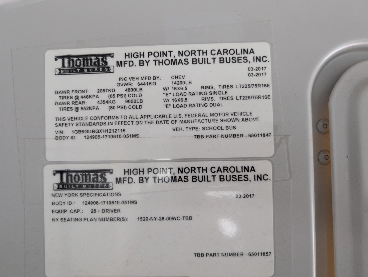 2018 Chevrolet Thomas Minotour Johnstown NY