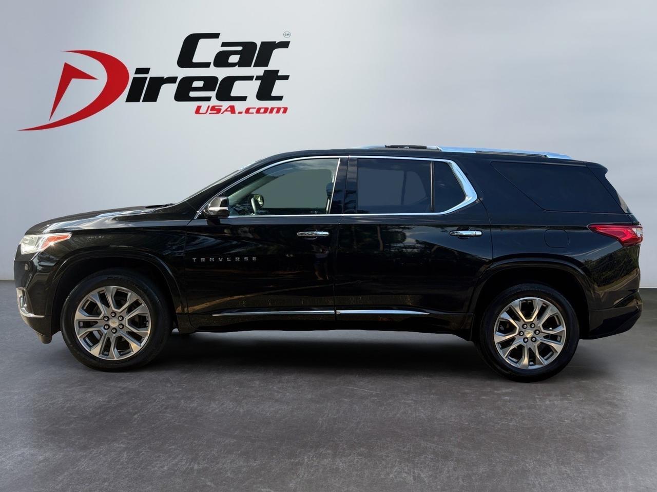 2018 Chevrolet Traverse Premier, POWER LIFTGATE, 3RD ROW SEATS, TWIN SUNROOFS, BLIND SPOT ALERT, FORWARD COLLISION, HEATED & COOLING SEATS, 360 BACKUP CAMERA, WIRELESS CHARGING PAD, 2ND ROW HEATED SEATS, APPLE CARPLAY/ANDROID AUTO, THIS SUV HAS IT ALL!
