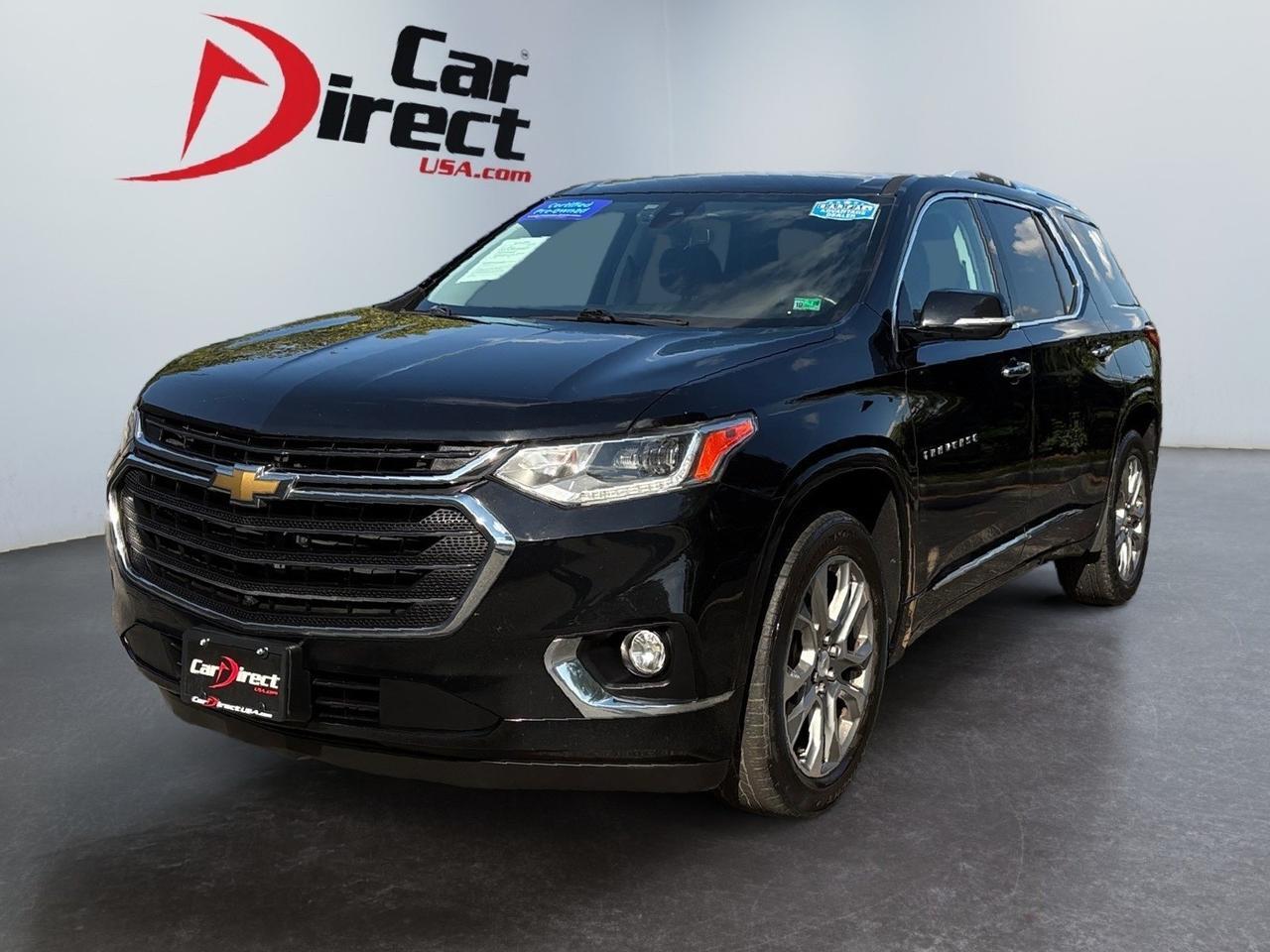 2018 Chevrolet Traverse Premier, POWER LIFTGATE, 3RD ROW SEATS, TWIN SUNROOFS, BLIND SPOT ALERT, FORWARD COLLISION, HEATED & COOLING SEATS, 360 BACKUP CAMERA, WIRELESS CHARGING PAD, 2ND ROW HEATED SEATS, APPLE CARPLAY/ANDROID AUTO, THIS SUV HAS IT ALL! Virginia Beach VA