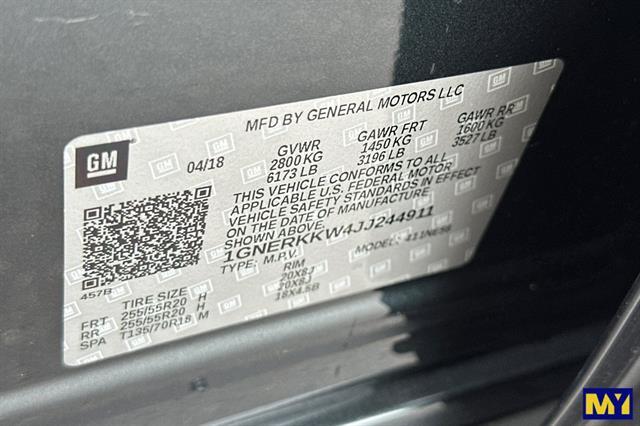 2018 Chevrolet Traverse Premier Salinas CA