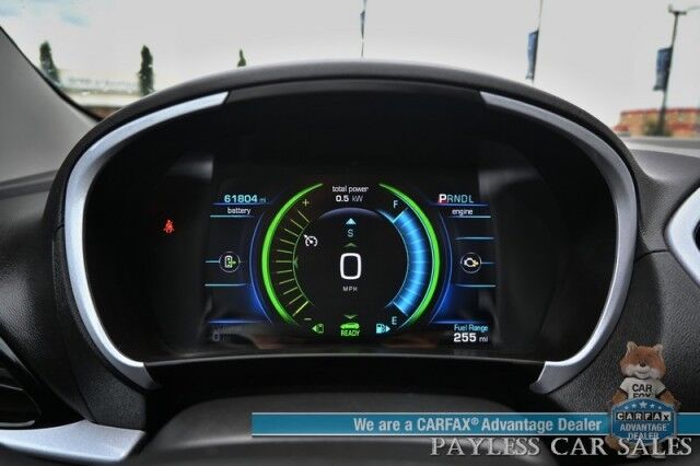 2018 Chevrolet Volt LT / AutoStart / Comfort Pkg / Heated Cloth Seats / Heated Steering Wheel / Power Mirrors, Windows & Locks / Bluetooth / Back Up Camera / Cruise Control / Keyless Entry & Start / Alloy Wheels / 43 MPG Anchorage AK