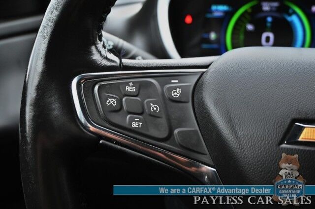 2018 Chevrolet Volt LT / AutoStart / Comfort Pkg / Heated Cloth Seats / Heated Steering Wheel / Power Mirrors, Windows & Locks / Bluetooth / Back Up Camera / Cruise Control / Keyless Entry & Start / Alloy Wheels / 43 MPG Anchorage AK