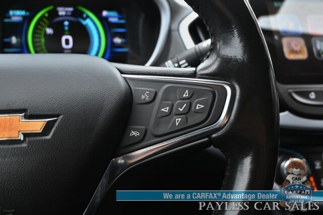 2018 Chevrolet Volt LT / AutoStart / Comfort Pkg / Heated Cloth Seats / Heated Steering Wheel / Power Mirrors, Windows & Locks / Bluetooth / Back Up Camera / Cruise Control / Keyless Entry & Start / Alloy Wheels / 43 MPG Anchorage AK