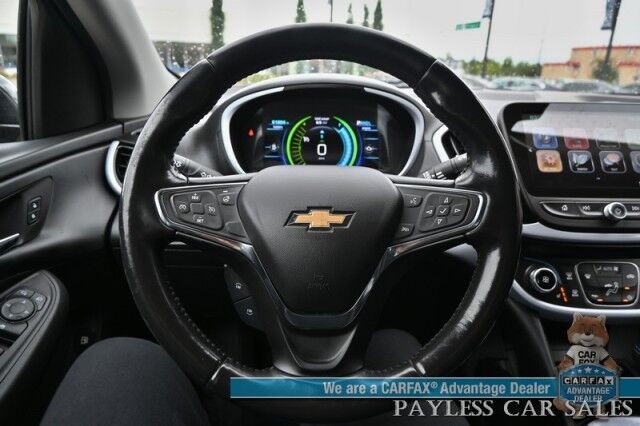 2018 Chevrolet Volt LT / AutoStart / Comfort Pkg / Heated Cloth Seats / Heated Steering Wheel / Power Mirrors, Windows & Locks / Bluetooth / Back Up Camera / Cruise Control / Keyless Entry & Start / Alloy Wheels / 43 MPG Anchorage AK