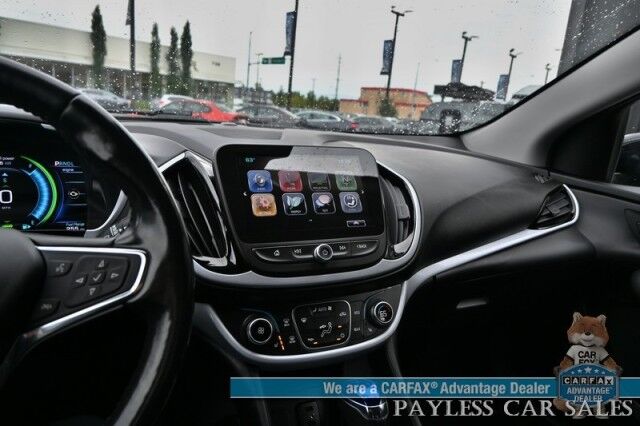 2018 Chevrolet Volt LT / AutoStart / Comfort Pkg / Heated Cloth Seats / Heated Steering Wheel / Power Mirrors, Windows & Locks / Bluetooth / Back Up Camera / Cruise Control / Keyless Entry & Start / Alloy Wheels / 43 MPG Anchorage AK