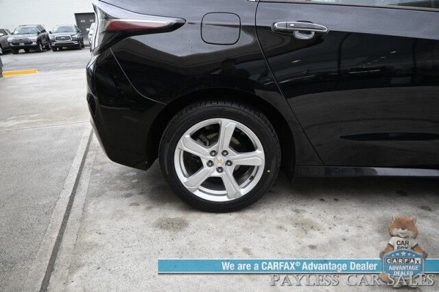 2018 Chevrolet Volt LT / AutoStart / Comfort Pkg / Heated Cloth Seats / Heated Steering Wheel / Power Mirrors, Windows & Locks / Bluetooth / Back Up Camera / Cruise Control / Keyless Entry & Start / Alloy Wheels / 43 MPG Anchorage AK