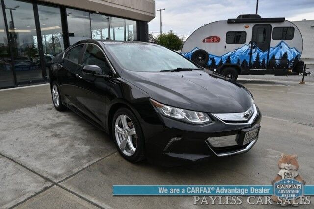 2018 Chevrolet Volt LT / AutoStart / Comfort Pkg / Heated Cloth Seats / Heated Steering Wheel / Power Mirrors, Windows & Locks / Bluetooth / Back Up Camera / Cruise Control / Keyless Entry & Start / Alloy Wheels / 43 MPG Anchorage AK