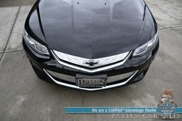 2018 Chevrolet Volt LT / AutoStart / Comfort Pkg / Heated Cloth Seats / Heated Steering Wheel / Power Mirrors, Windows & Locks / Bluetooth / Back Up Camera / Cruise Control / Keyless Entry & Start / Alloy Wheels / 43 MPG Anchorage AK