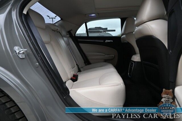 2018 Chrysler 300 Touring L / AWD / Premium Group / Auto Start / Power Heated Leather Seats / Panoramic Sunroof / Beats Audio / Blind Spot Alert / Apple CarPlay & Android Auto / Block Heater / Back Up Cam / 27 MPG Anchorage AK