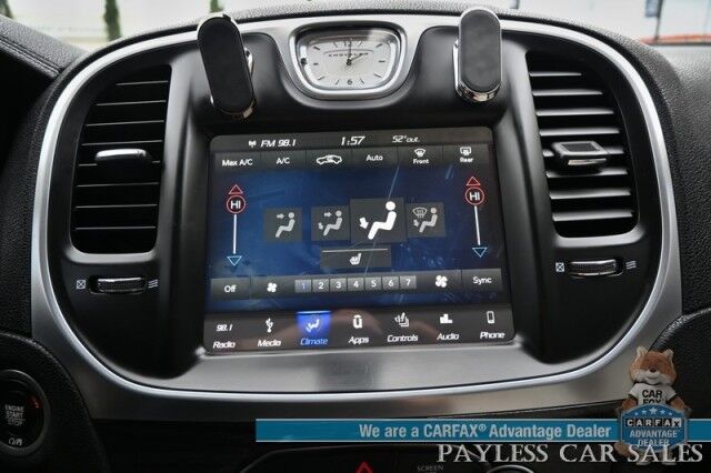 2018 Chrysler 300 Touring L / AWD / Premium Group / Auto Start / Power Heated Leather Seats / Panoramic Sunroof / Beats Audio / Blind Spot Alert / Apple CarPlay & Android Auto / Block Heater / Back Up Cam / 27 MPG Anchorage AK