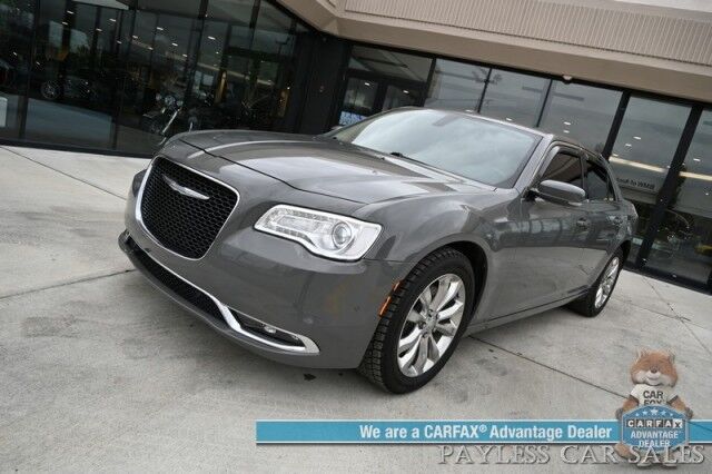 2018 Chrysler 300 Touring L / AWD / Premium Group / Auto Start / Power Heated Leather Seats / Panoramic Sunroof / Beats Audio / Blind Spot Alert / Apple CarPlay & Android Auto / Block Heater / Back Up Cam / 27 MPG Anchorage AK