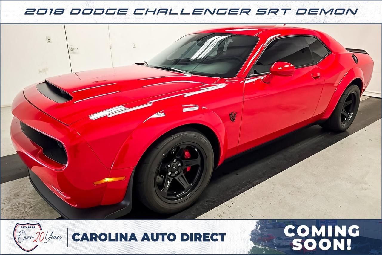 2018 Dodge Challenger SRT Demon / Comfort Audio Group / Coming Soon!