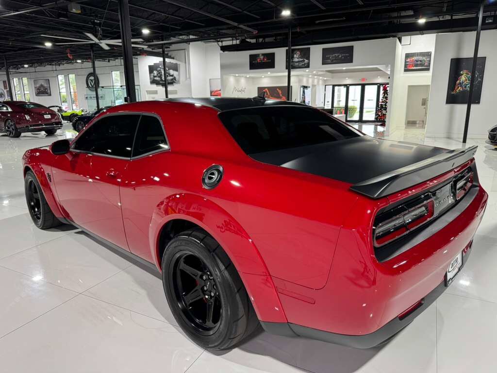 2018 Dodge Challenger SRT Demon DEMON CRATE! Redline Tricoat Pearl paint, satin graphics package, alcantara wheel & MORE!! Fort Lauderdale FL