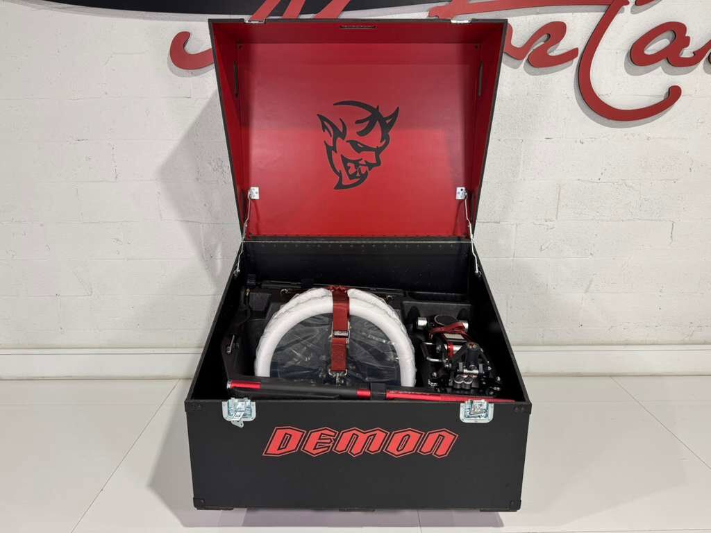 2018 Dodge Challenger SRT Demon DEMON CRATE! Redline Tricoat Pearl paint, satin graphics package, alcantara wheel & MORE!! Fort Lauderdale FL