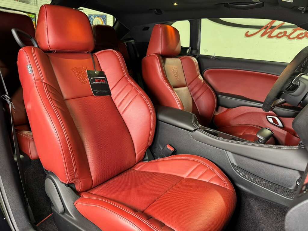 2018 Dodge Challenger SRT Demon Demon Crate, Pitch Black paint, Demonic Red interior,harman/kardon audio system AND MORE!! Fort Lauderdale FL