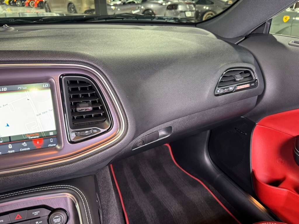 2018 Dodge Challenger SRT Demon Demon Crate, Pitch Black paint, Demonic Red interior,harman/kardon audio system AND MORE!! Fort Lauderdale FL