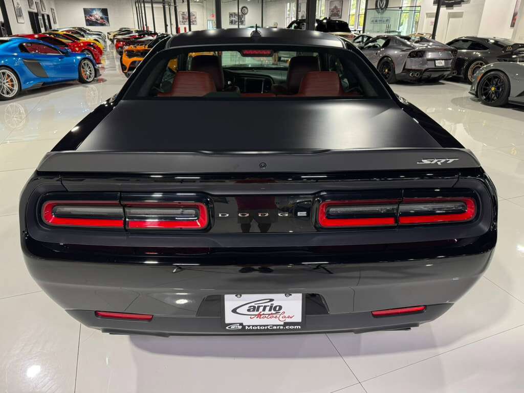2018 Dodge Challenger SRT Demon Demon Crate, Pitch Black paint, Demonic Red interior,harman/kardon audio system AND MORE!! Fort Lauderdale FL