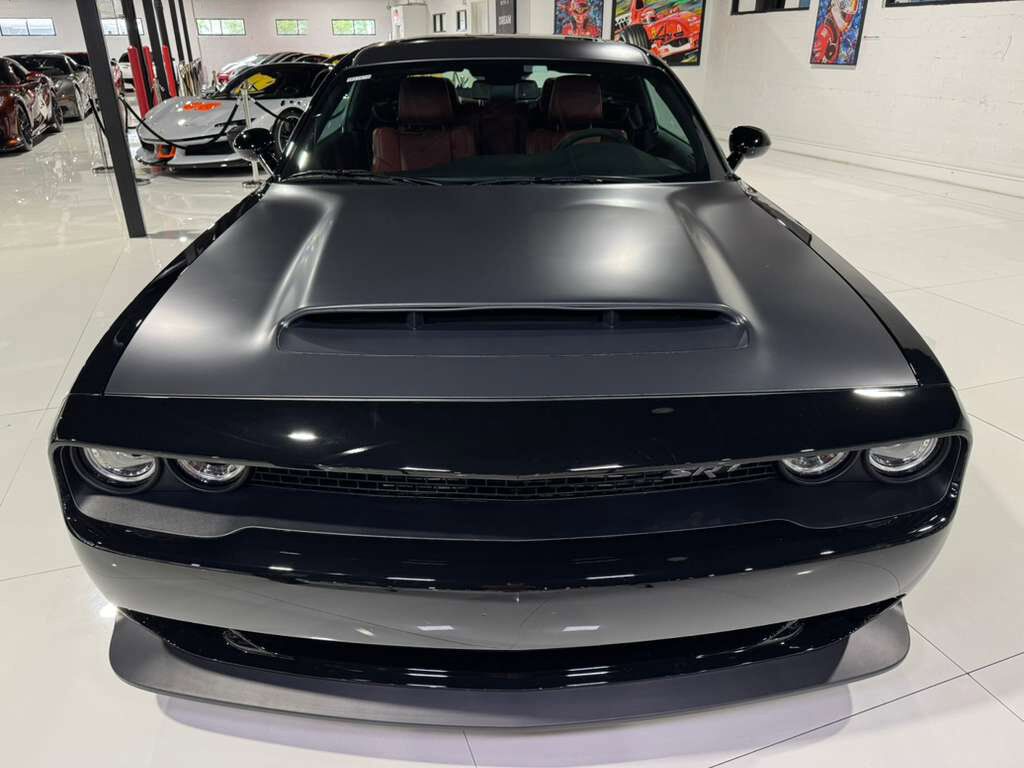 2018 Dodge Challenger SRT Demon Demon Crate, Pitch Black paint, Demonic Red interior,harman/kardon audio system AND MORE!!