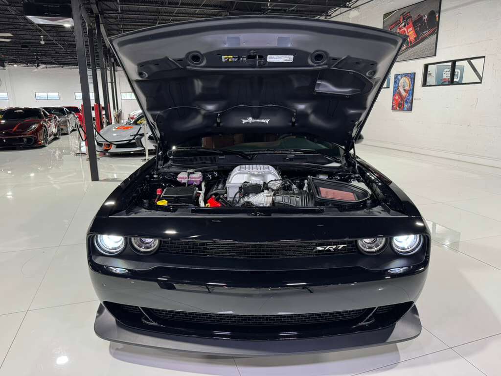 2018 Dodge Challenger SRT Demon Demon Crate, Pitch Black paint, Demonic Red interior,harman/kardon audio system AND MORE!! Fort Lauderdale FL