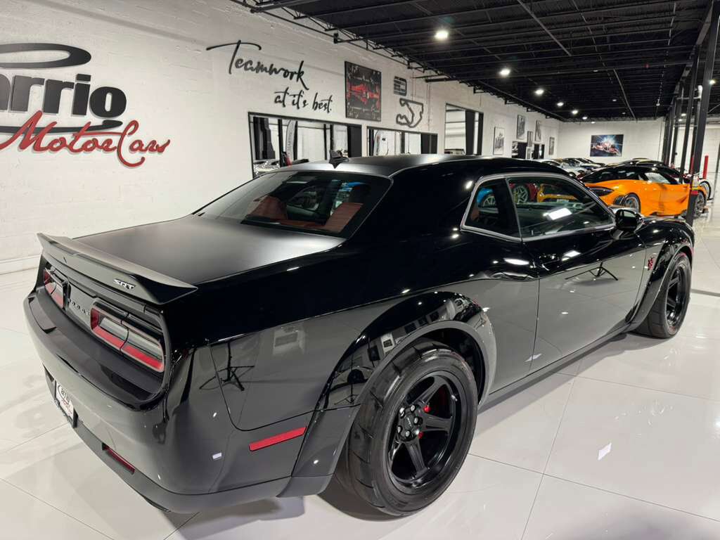 2018 Dodge Challenger SRT Demon Demon Crate, Pitch Black paint, Demonic Red interior,harman/kardon audio system AND MORE!! Fort Lauderdale FL