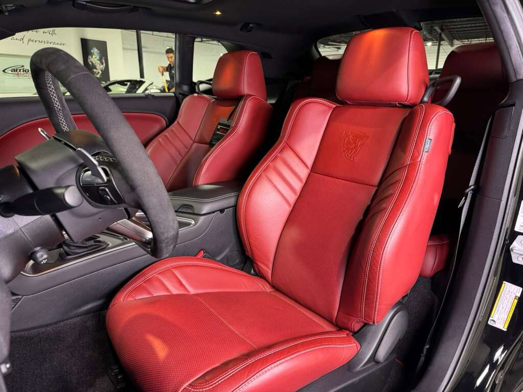 2018 Dodge Challenger SRT Demon Demon Crate, Pitch Black paint, Demonic Red interior,harman/kardon audio system AND MORE!! Fort Lauderdale FL