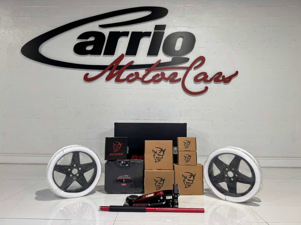 2018 Dodge Challenger SRT Demon Demon Crate, Pitch Black paint, Demonic Red interior,harman/kardon audio system AND MORE!! Fort Lauderdale FL