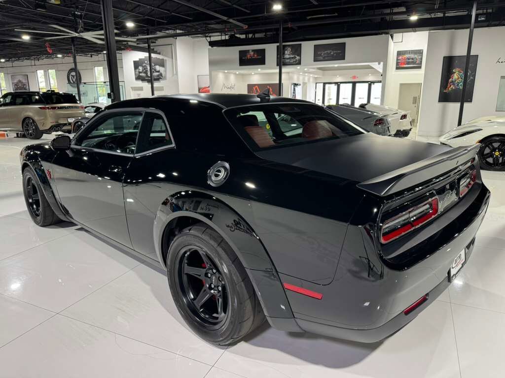 2018 Dodge Challenger SRT Demon Demon Crate, Pitch Black paint, Demonic Red interior,harman/kardon audio system AND MORE!! Fort Lauderdale FL
