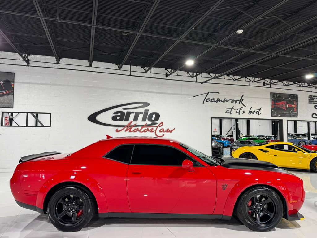 2018 Dodge Challenger SRT Demon Torred paint, Laguna leather/alcantara interior, harman/kardon audio system AND MORE!! Fort Lauderdale FL