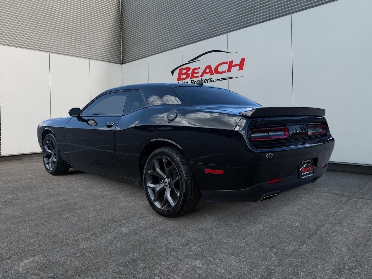 2018 Dodge Challenger SXT Plus, NAVIGATION, UNIVERSAL GARAGE DOOR OPENER, HEATED STEERING WHEEL, HEATED AND VENTILATED SEATS,8.4 TOUCHSCREEN DISPLAY, APPLE CARPLAY/ANDROID AUTO, TEST DRIVE TODAY! Norfolk VA
