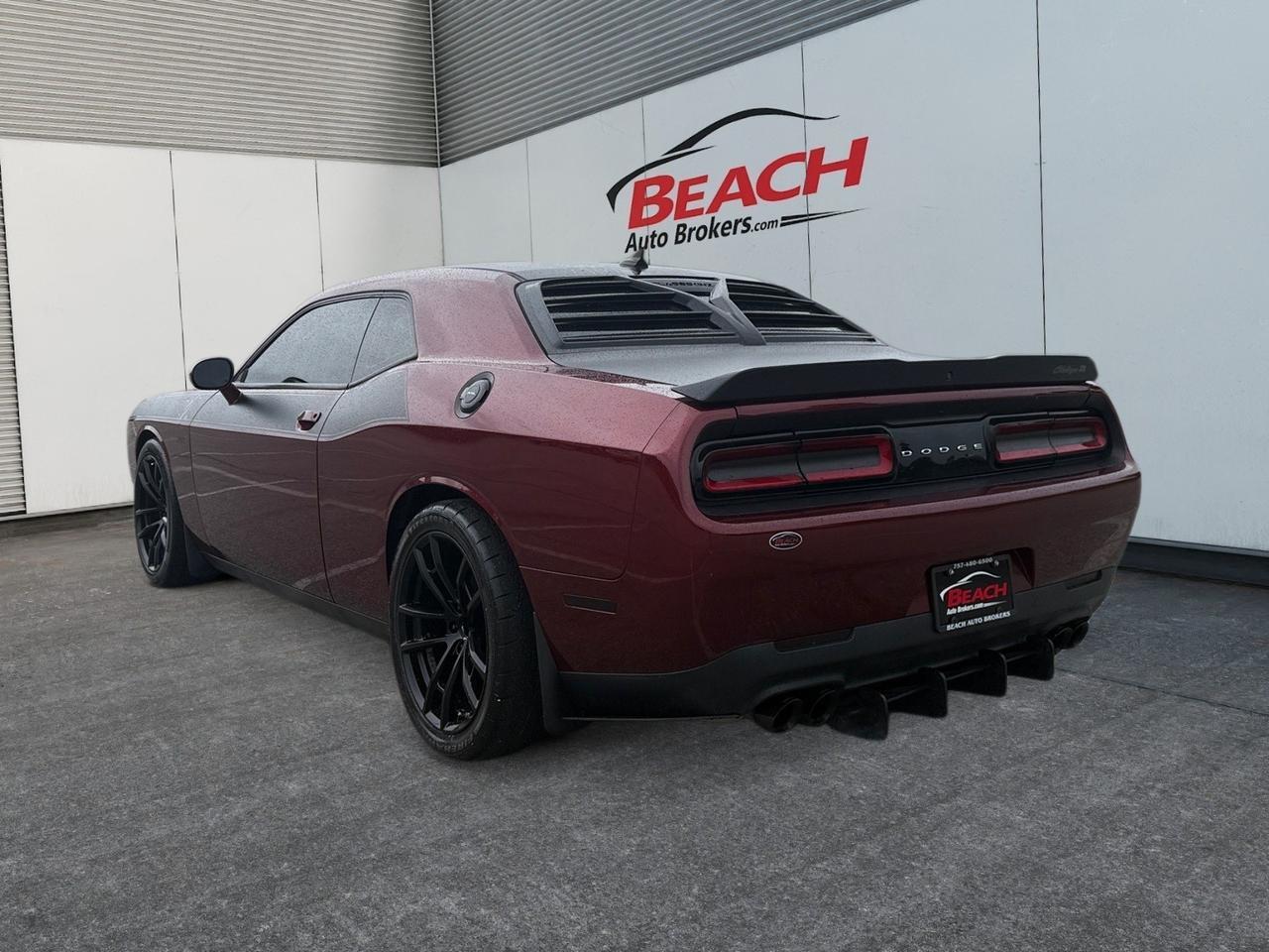 2018 Dodge Challenger T/A 392, HEATED AND VENTILATED SEATS, HEATED STEERING WHEEL, BACKUP CAMERA, APPLE CARPLAY/ANDROID AUTO, SUNROOF, UNIVERSAL GARAGE DOOR OPENER, NAVIGATION, PADDLE SHIFTERS,THIS CHALLENGER HAS ANYTHING YOU COULD EVER WANT MAKE IT YOUR TODAY! Norfolk VA