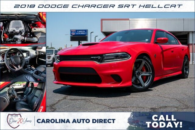 2018 Dodge Charger SRT Hellcat / Supercharged V8 / Ventilated Seats!