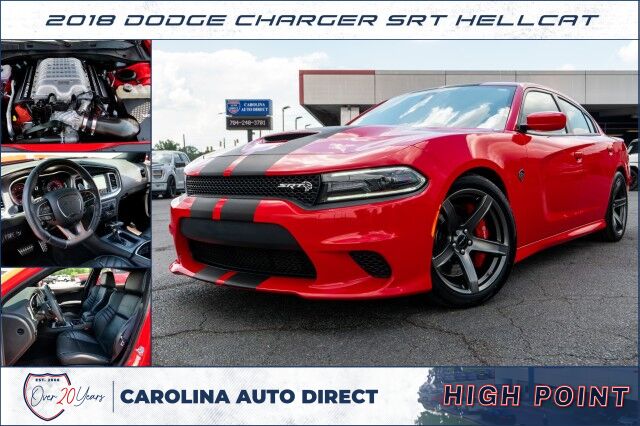 2018 Dodge Charger SRT Hellcat / Supercharged V8 / Ventilated Seats!