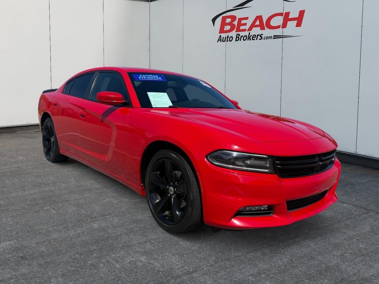 2018 Dodge Charger SXT Plus, APPLE CARPLAY/ANDROID AUTO, UNIVERSAL GARAGE DOOR OPENER, HEATED/VENTILATED SEATS, HEATED STEERING WHEEL, HEATED REAR SEATS, NAVIGATION, BACKUP CAMERA, REMOTE START, POWER/HEATED MIRRORS, CLEAN CARFAX, COME AND TEST DRIVE THIS DODGE CHARGER