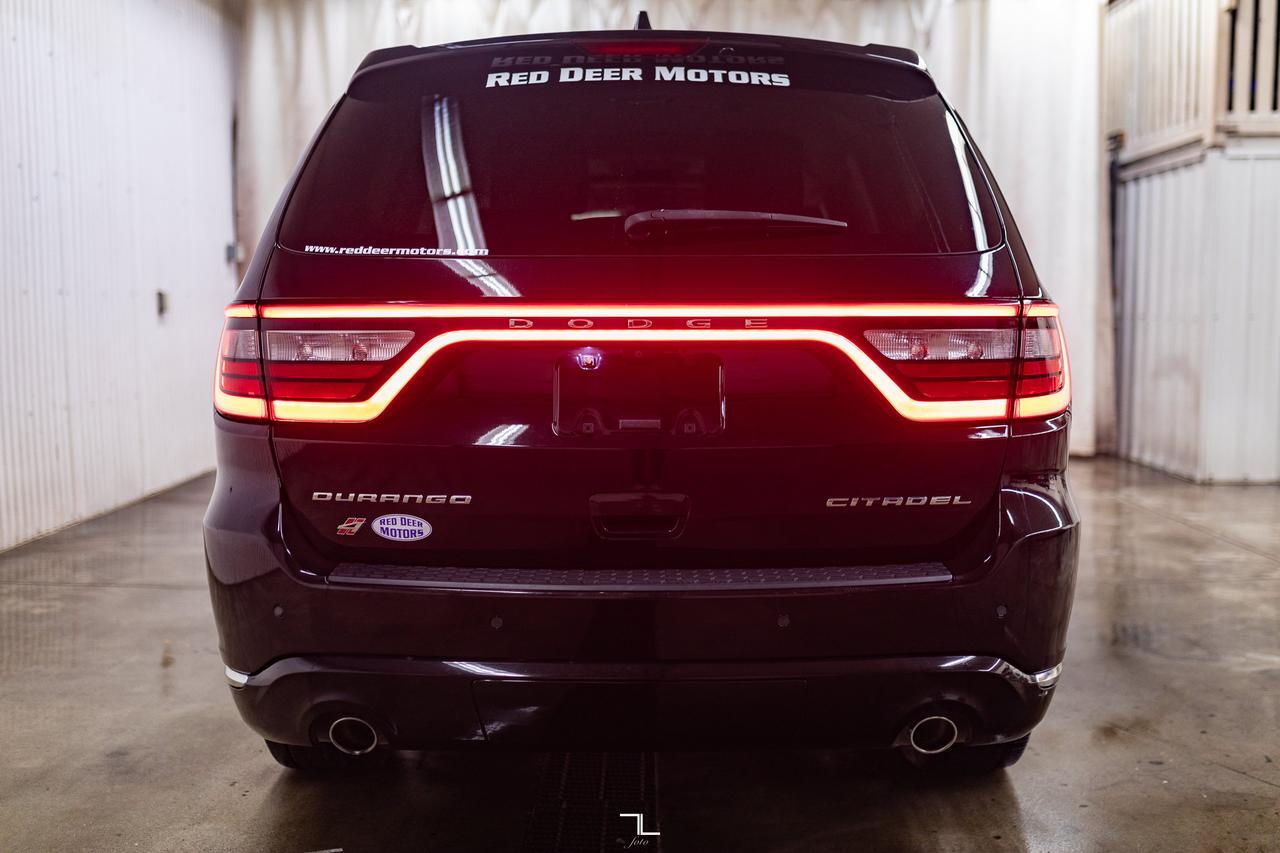 2018 Dodge Durango AWD Citadel Leather Roof Nav BCam Red Deer AB