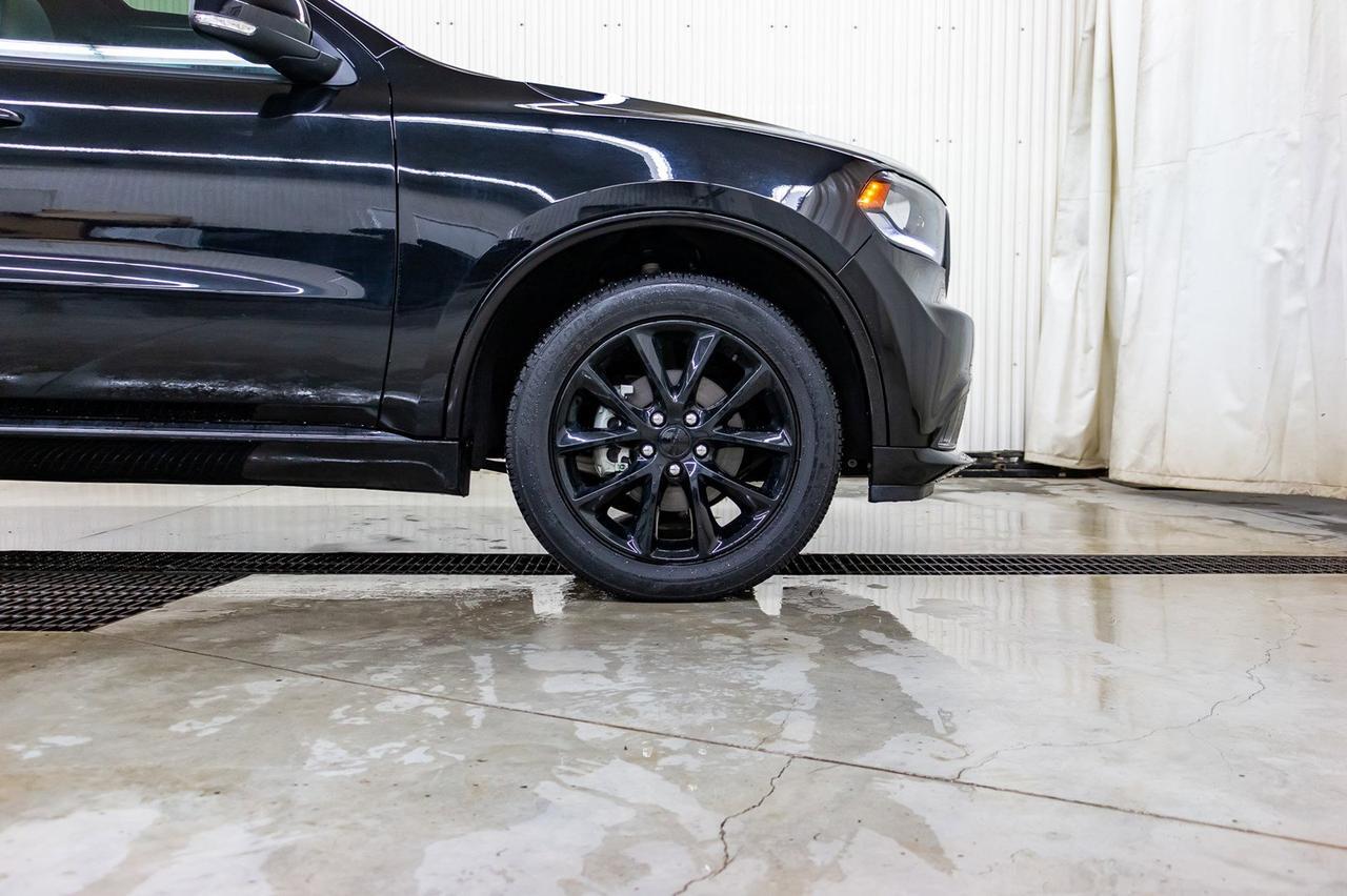 2018 Dodge Durango AWD GT Blacktop Leather Roof Nav Red Deer AB