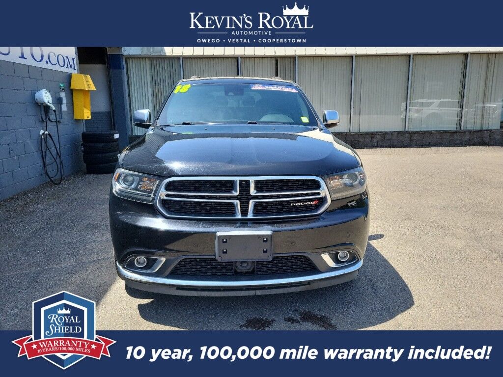 2018 Dodge Durango Citadel Anodized Platinum Owego NY