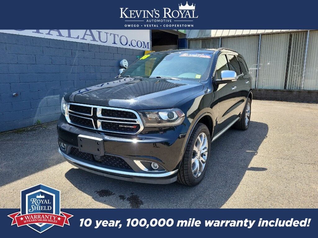 2018 Dodge Durango Citadel Anodized Platinum Owego NY