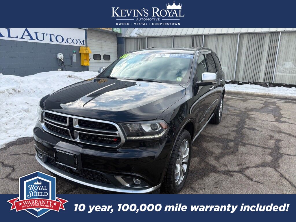 2018 Dodge Durango Citadel Anodized Platinum