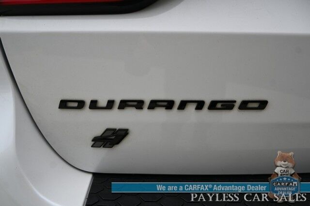 2018 Dodge Durango GT / AWD / Blacktop Pkg / Premium & Tech Group / Auto Start / Front & Rear Heated Leather Seats / Heated Steering / Sunroof / NAV / Beats Audio / Adaptive Cruise & Blind Spot / 3rd Row / Seats 7 / Block Heater Anchorage AK