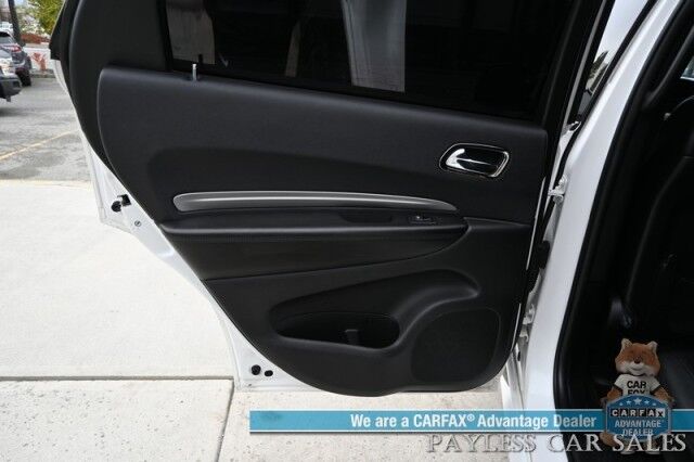 2018 Dodge Durango GT / AWD / Blacktop Pkg / Premium & Tech Group / Auto Start / Front & Rear Heated Leather Seats / Heated Steering / Sunroof / NAV / Beats Audio / Adaptive Cruise & Blind Spot / 3rd Row / Seats 7 / Block Heater Anchorage AK