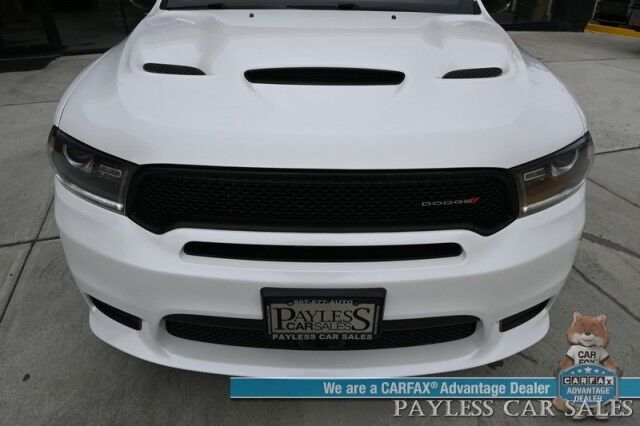 2018 Dodge Durango GT / AWD / Blacktop Pkg / Premium & Tech Group / Auto Start / Front & Rear Heated Leather Seats / Heated Steering / Sunroof / NAV / Beats Audio / Adaptive Cruise & Blind Spot / 3rd Row / Seats 7 / Block Heater Anchorage AK