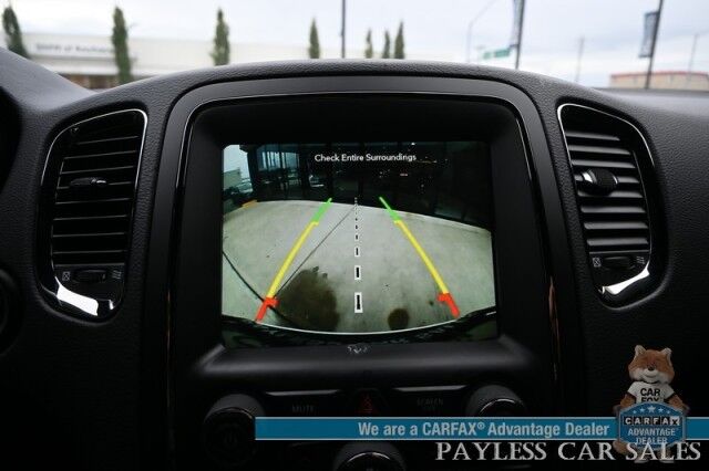 2018 Dodge Durango GT / AWD / Blacktop Pkg / Premium & Tech Group / Auto Start / Front & Rear Heated Leather Seats / Heated Steering / Sunroof / NAV / Beats Audio / Adaptive Cruise & Blind Spot / 3rd Row / Seats 7 / Block Heater Anchorage AK