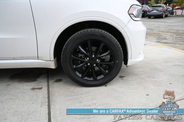 2018 Dodge Durango GT / AWD / Blacktop Pkg / Premium & Tech Group / Auto Start / Front & Rear Heated Leather Seats / Heated Steering / Sunroof / NAV / Beats Audio / Adaptive Cruise & Blind Spot / 3rd Row / Seats 7 / Block Heater Anchorage AK