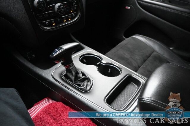 2018 Dodge Durango GT / AWD / Blacktop Pkg / Premium & Tech Group / Auto Start / Front & Rear Heated Leather Seats / Heated Steering / Sunroof / NAV / Beats Audio / Adaptive Cruise & Blind Spot / 3rd Row / Seats 7 / Block Heater Anchorage AK